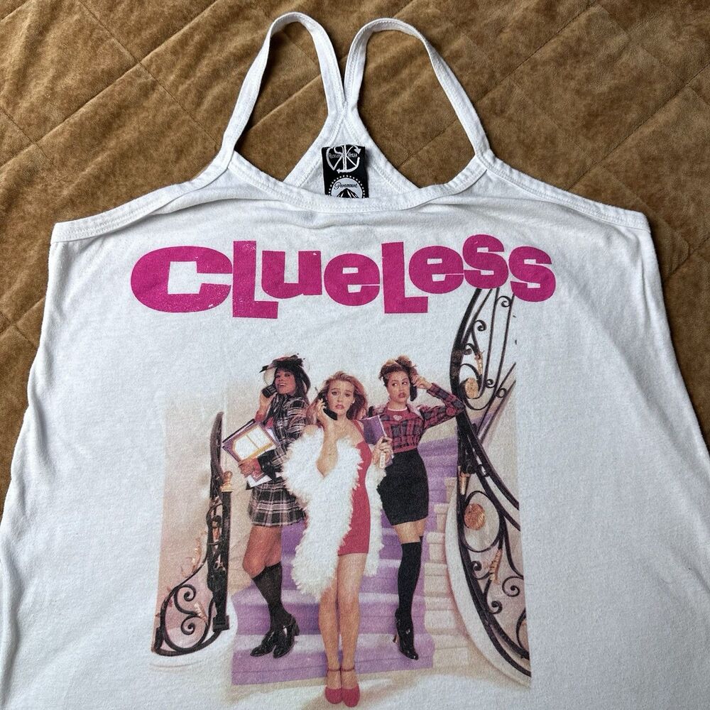 Clueless Movie Shirt Tank Top Women’s XL Recycled Karma